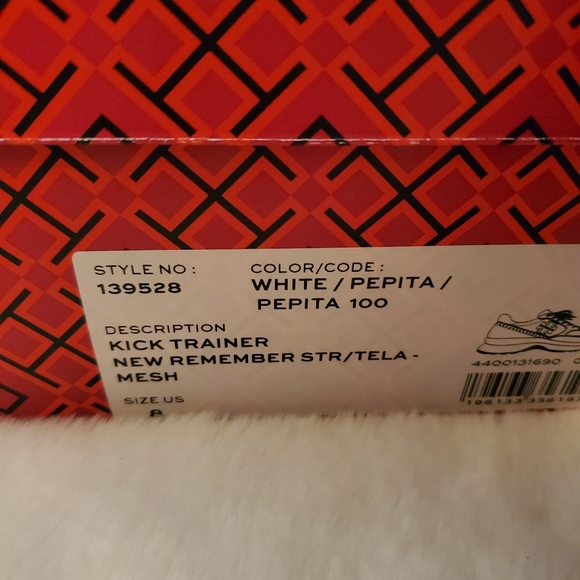 NEW! TORY BURCH FABULOUS, CHIC, & SEXY KICK TRAINER REMEMBER STR SNEAKERS SHOES - Picture 11 of 11
